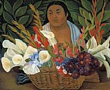 Flower Seller by Diego Rivera